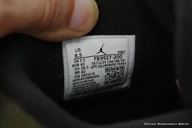 Official Maikesneakers Medium Jordan Olive FB9927-200 Craft Air 4 0625